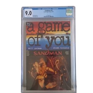 DC/Vertigo Comics Sandman #32 A Game of You part one CGC Graded 9.0 WP Gaiman